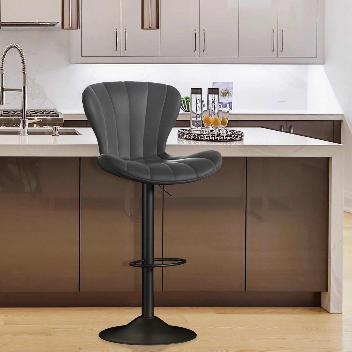 Adjustable Bar Chairs Set