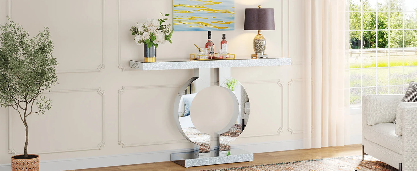 Mirrored Console Table