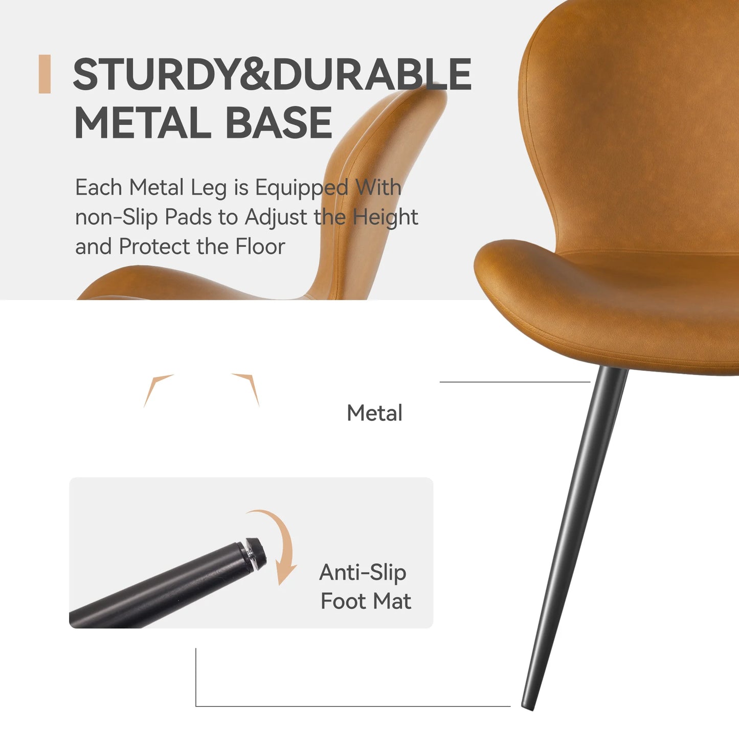 Modern Fabric Dining Chairs