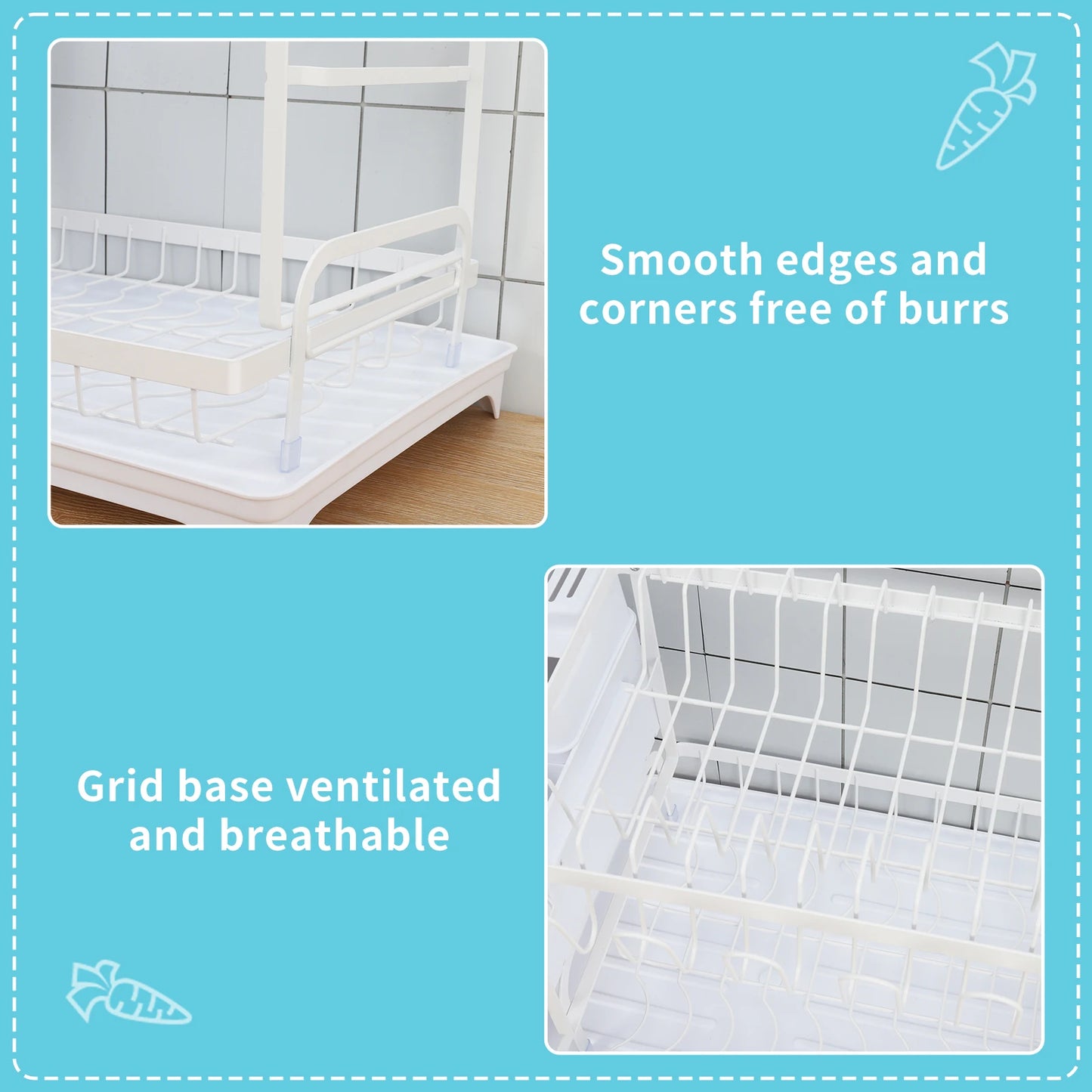 Dish drying organizer