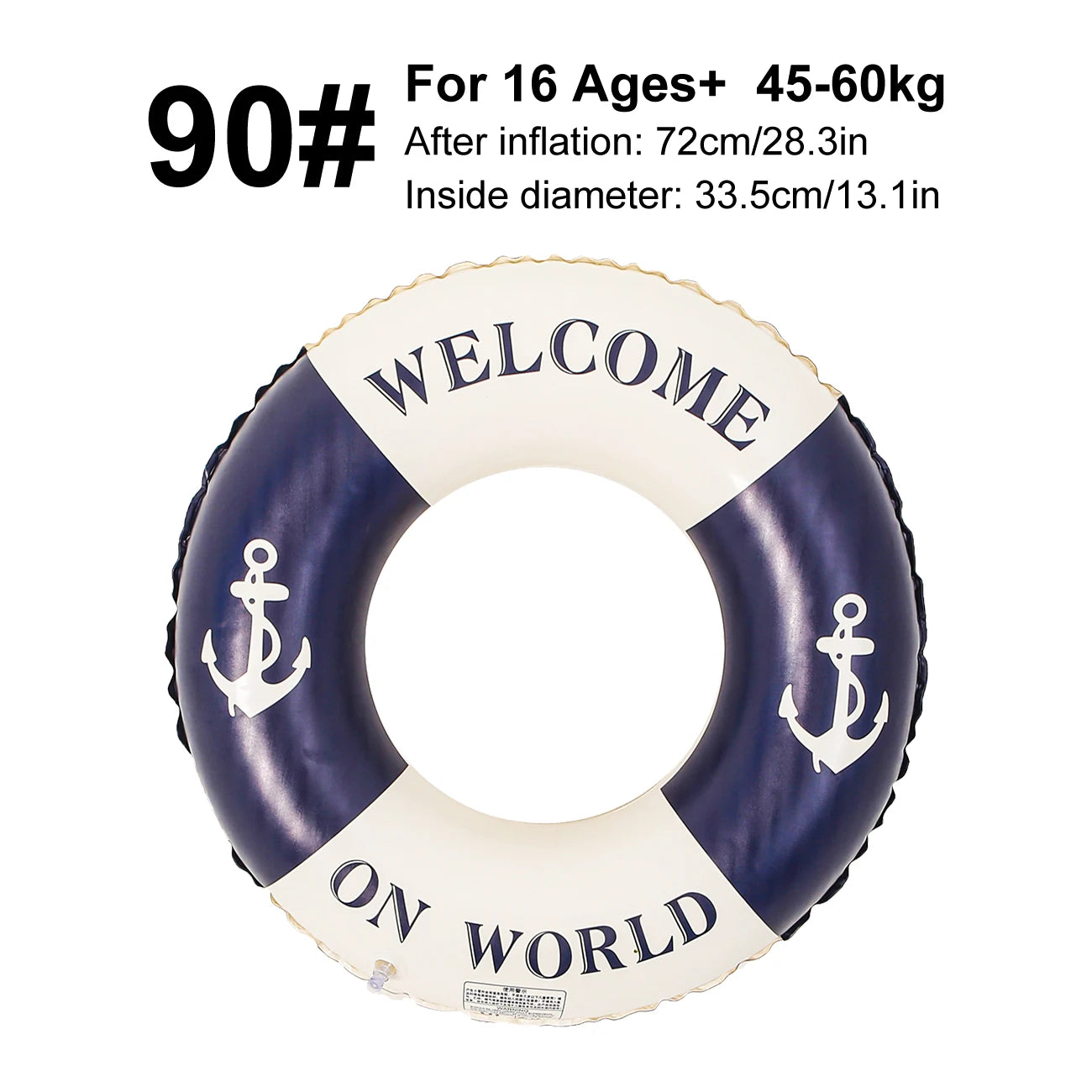 Retro Boat Anchor Swimming Ring