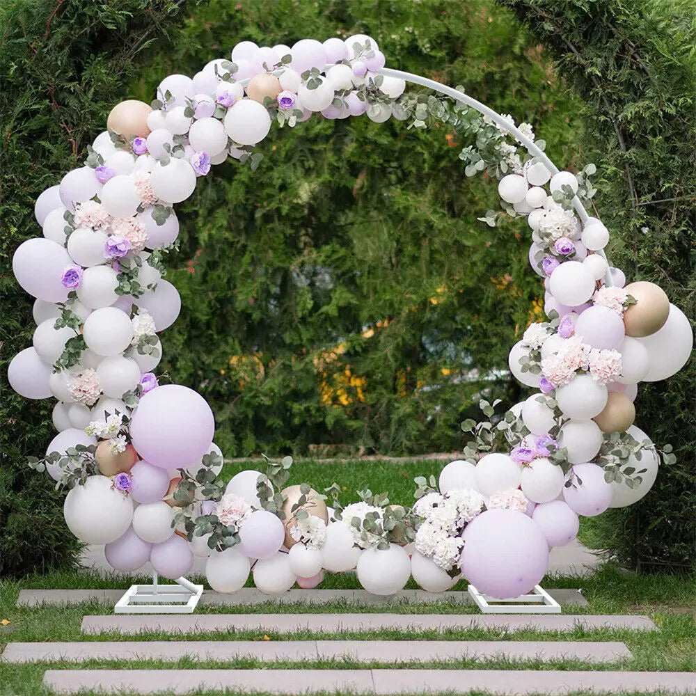 Large Metal Round Arch Stand
