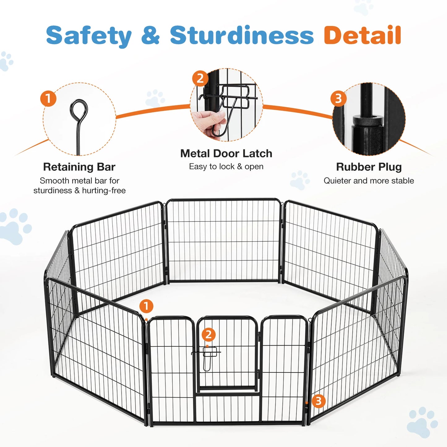 Metal Dog Playpen