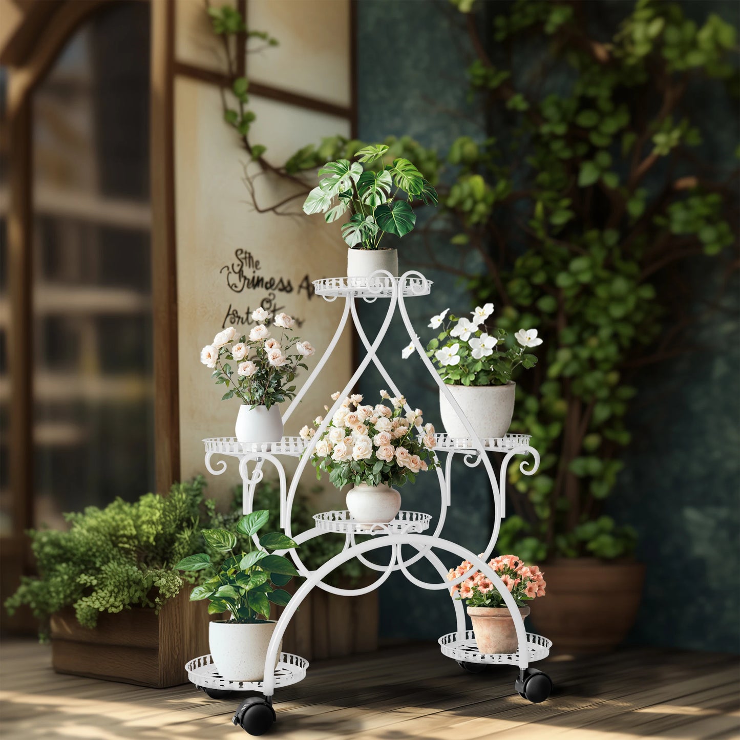 Five-Tier Plant Stand
