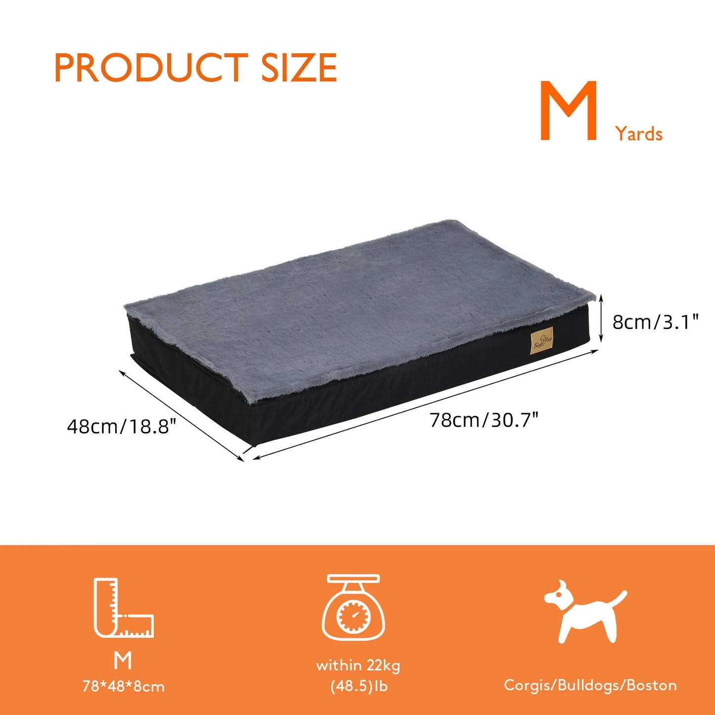 Orthopedic Washable Dog Bed