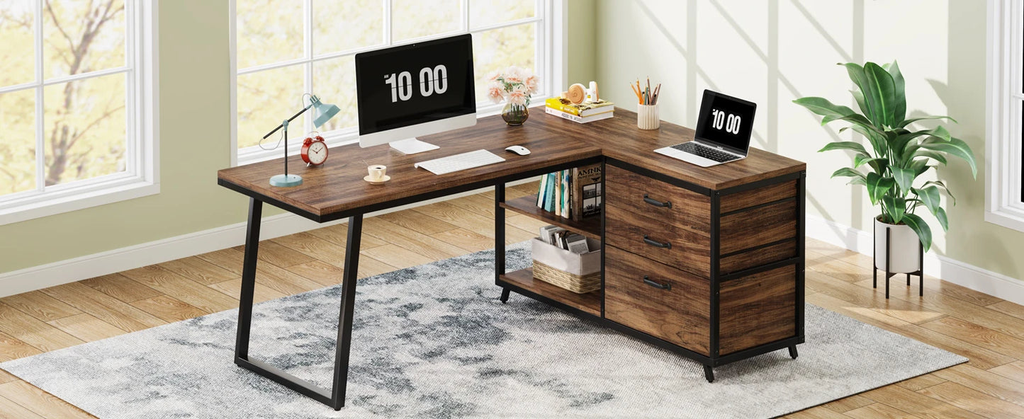 L‑Shaped PC Desk