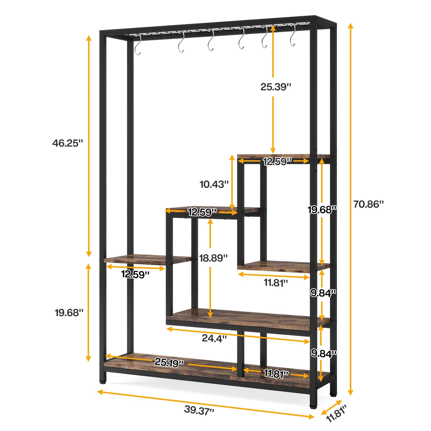 Tall Ladder Plant Stand