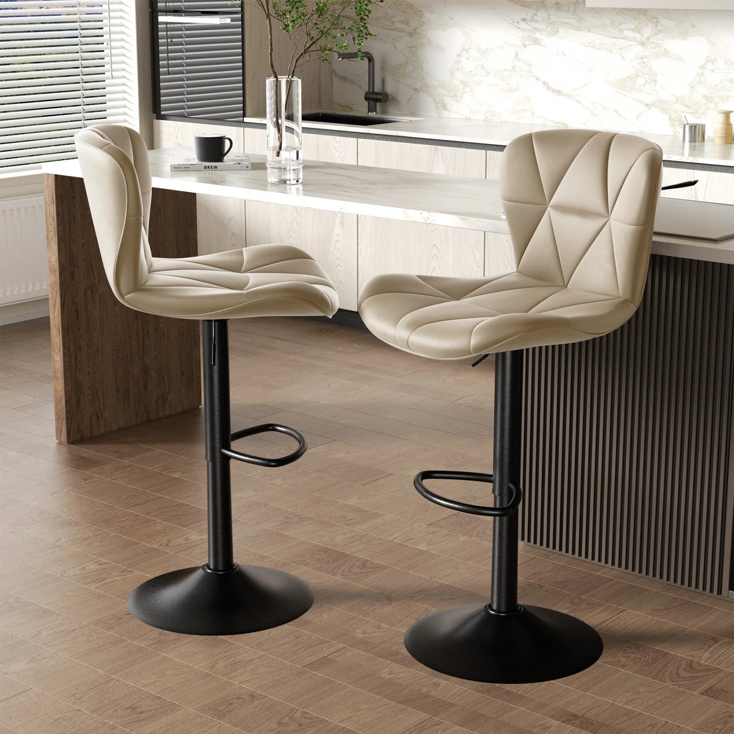 Adjustable Swivel Bar Chairs