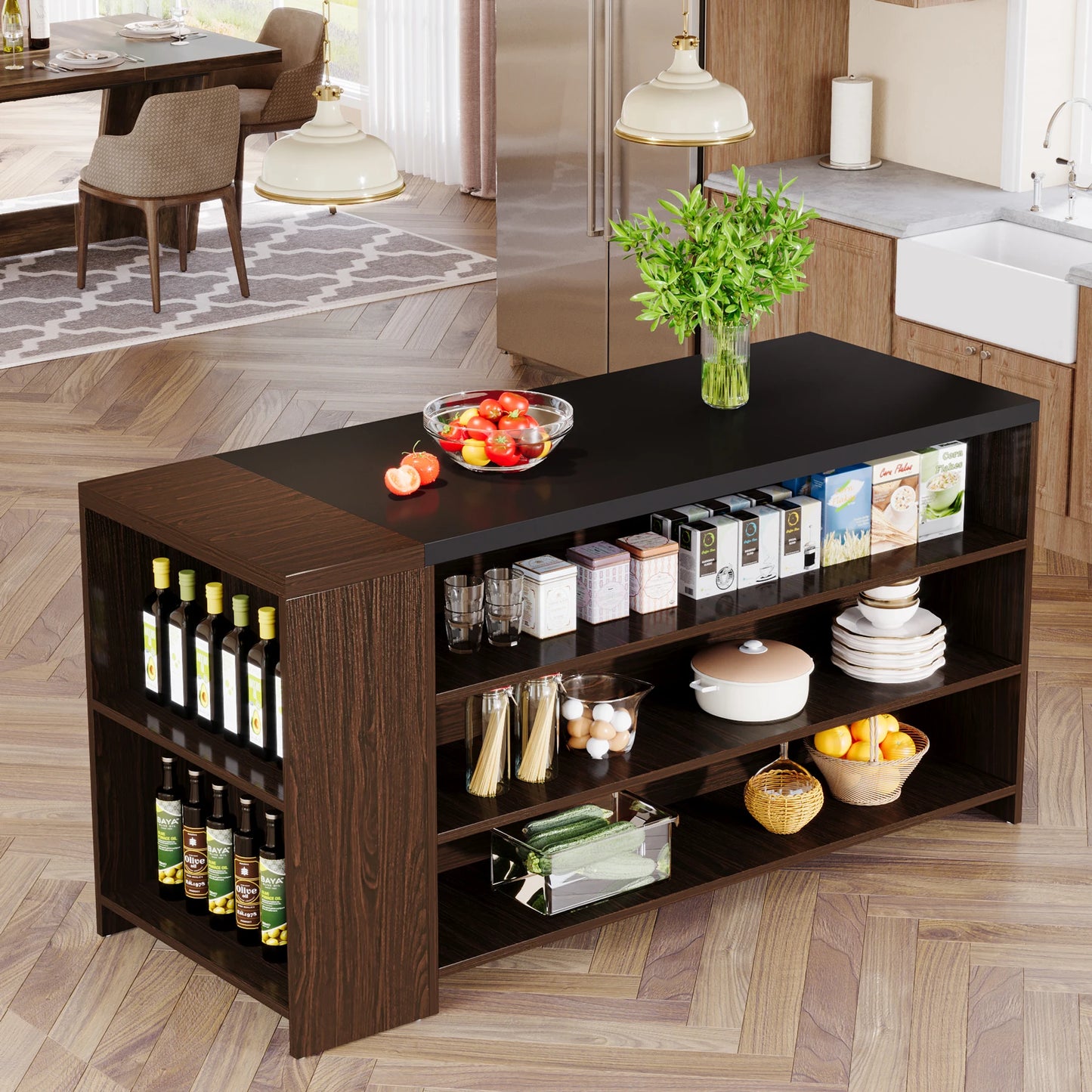 Farmhouse Kitchen Island