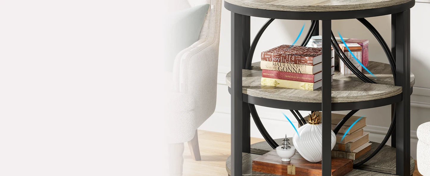 Half Moon Side Table
