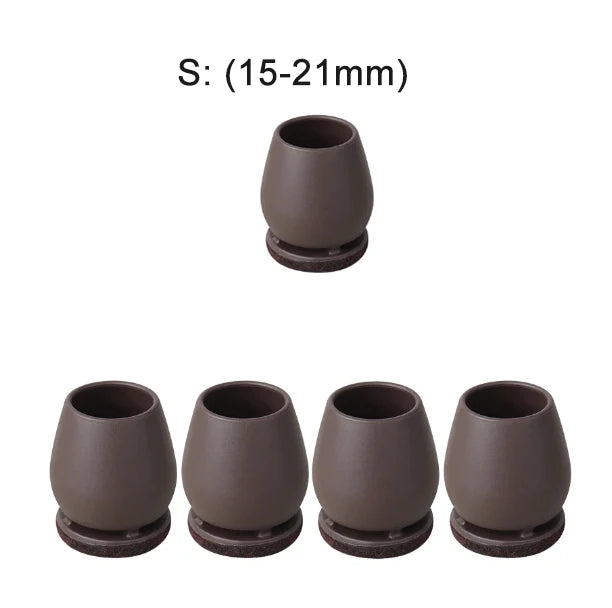 Chair Leg Floor Protectors with Felt Pads