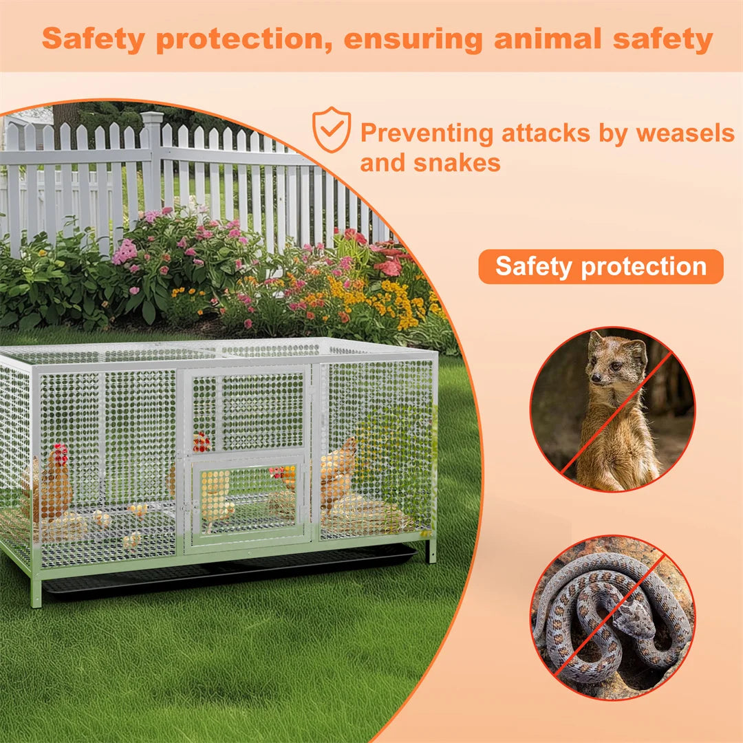 Stainless Steel Chicken Cage