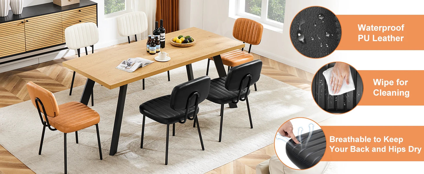 PU Leather Dining Chairs