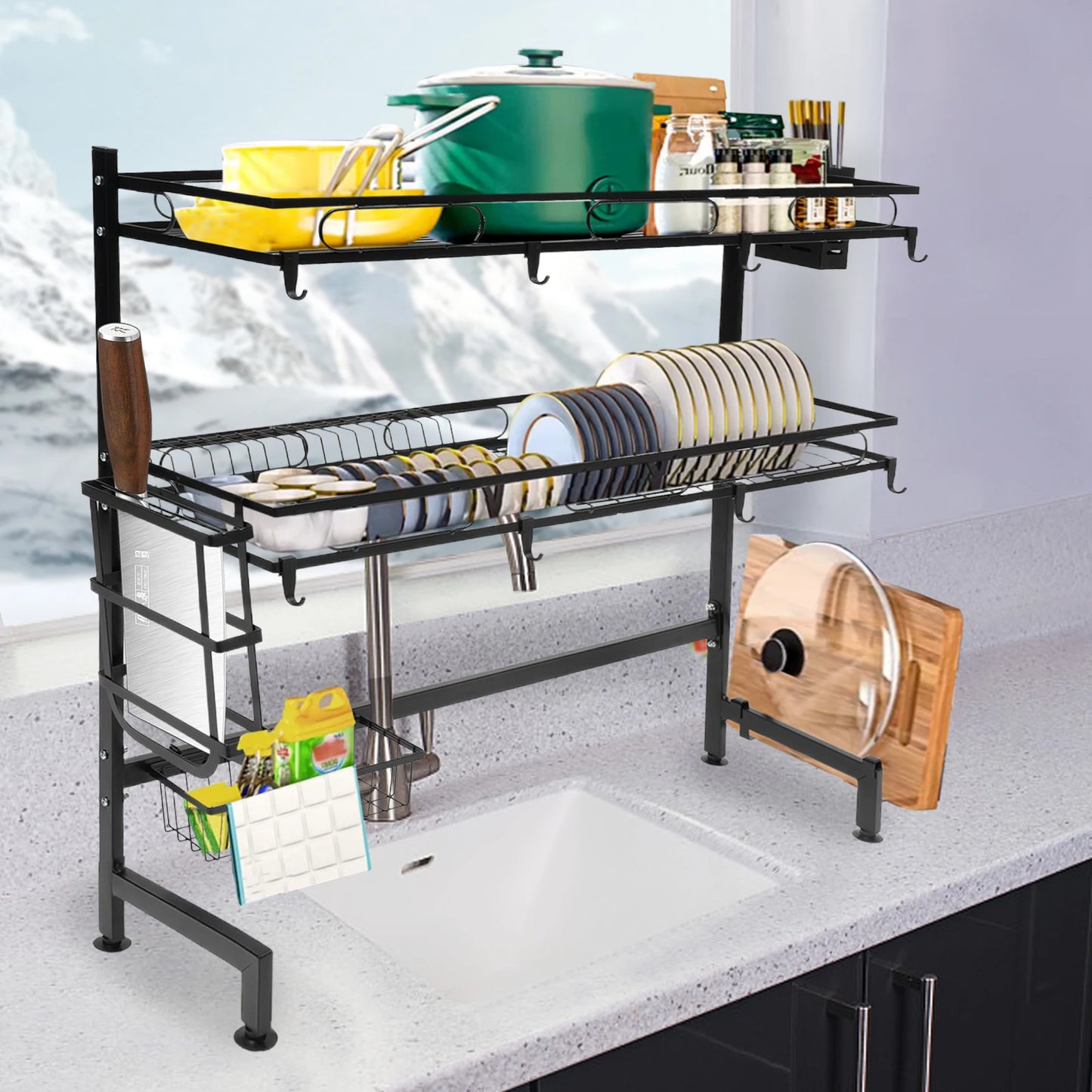Over Sink Dish Rack