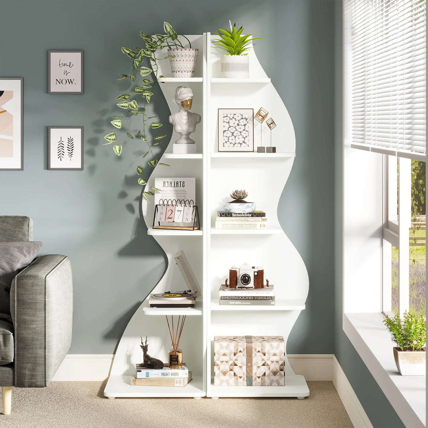Corner 5‑Tier Shelf