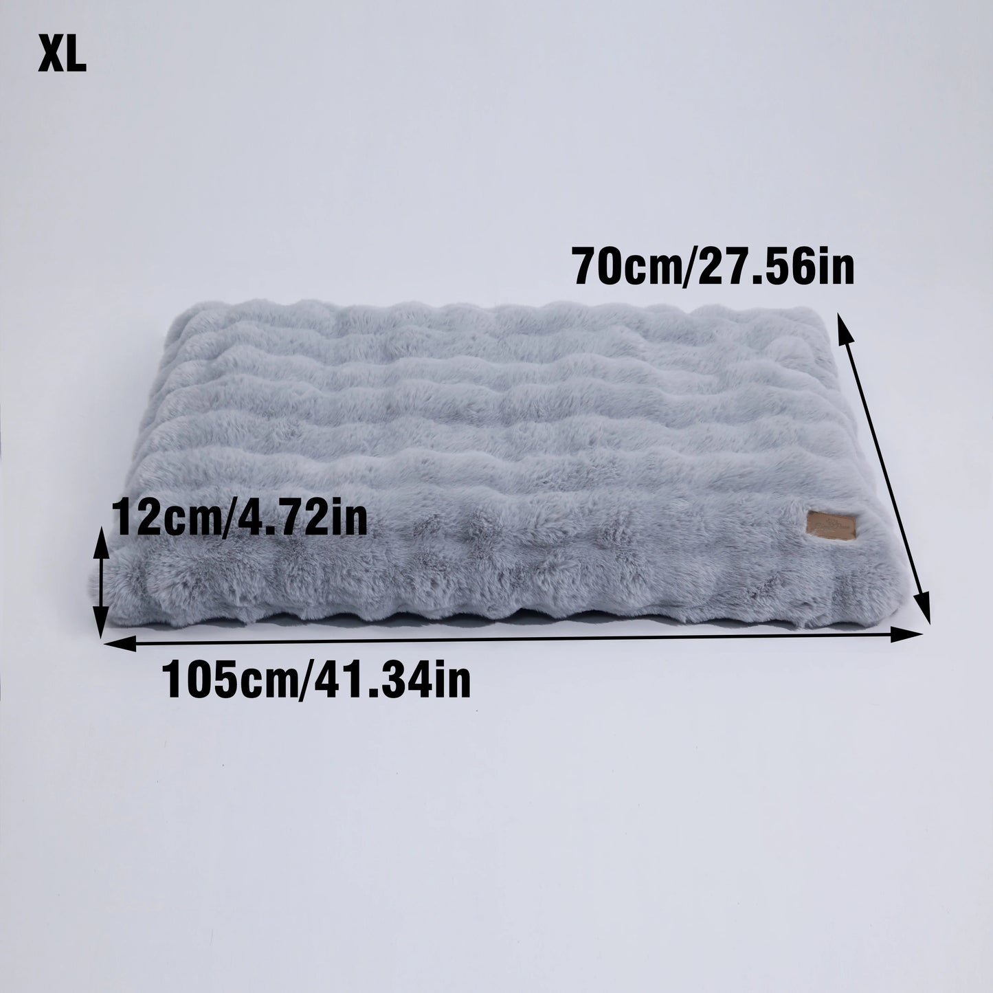 Fluffy Crate Bed for Extra Large Dogs