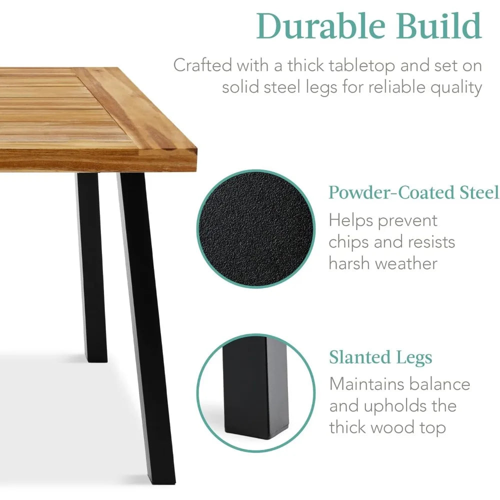 Acacia Outdoor Dining Table