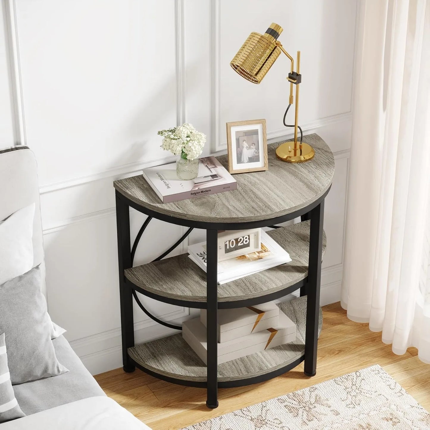 Half Moon Side Table