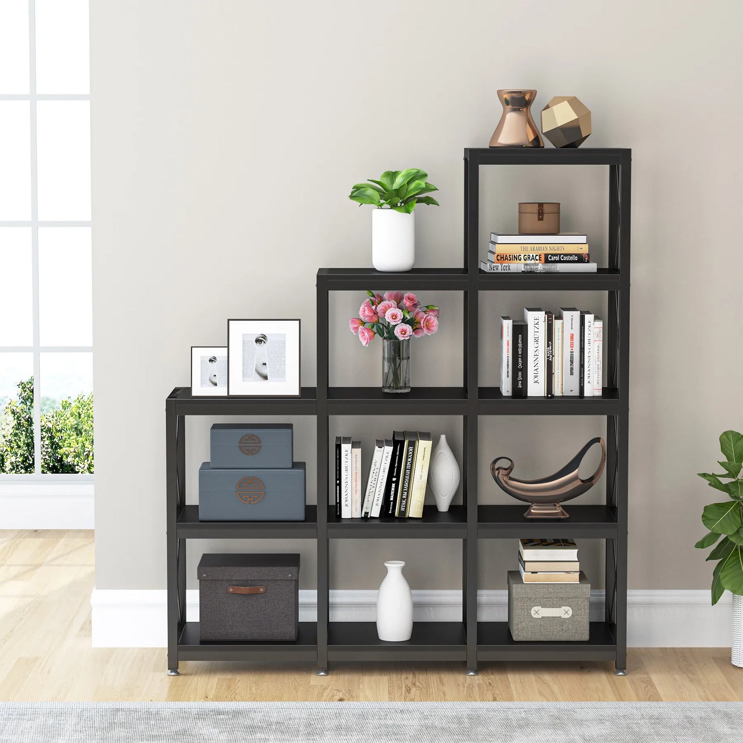 Industrial Ladder Bookshelf