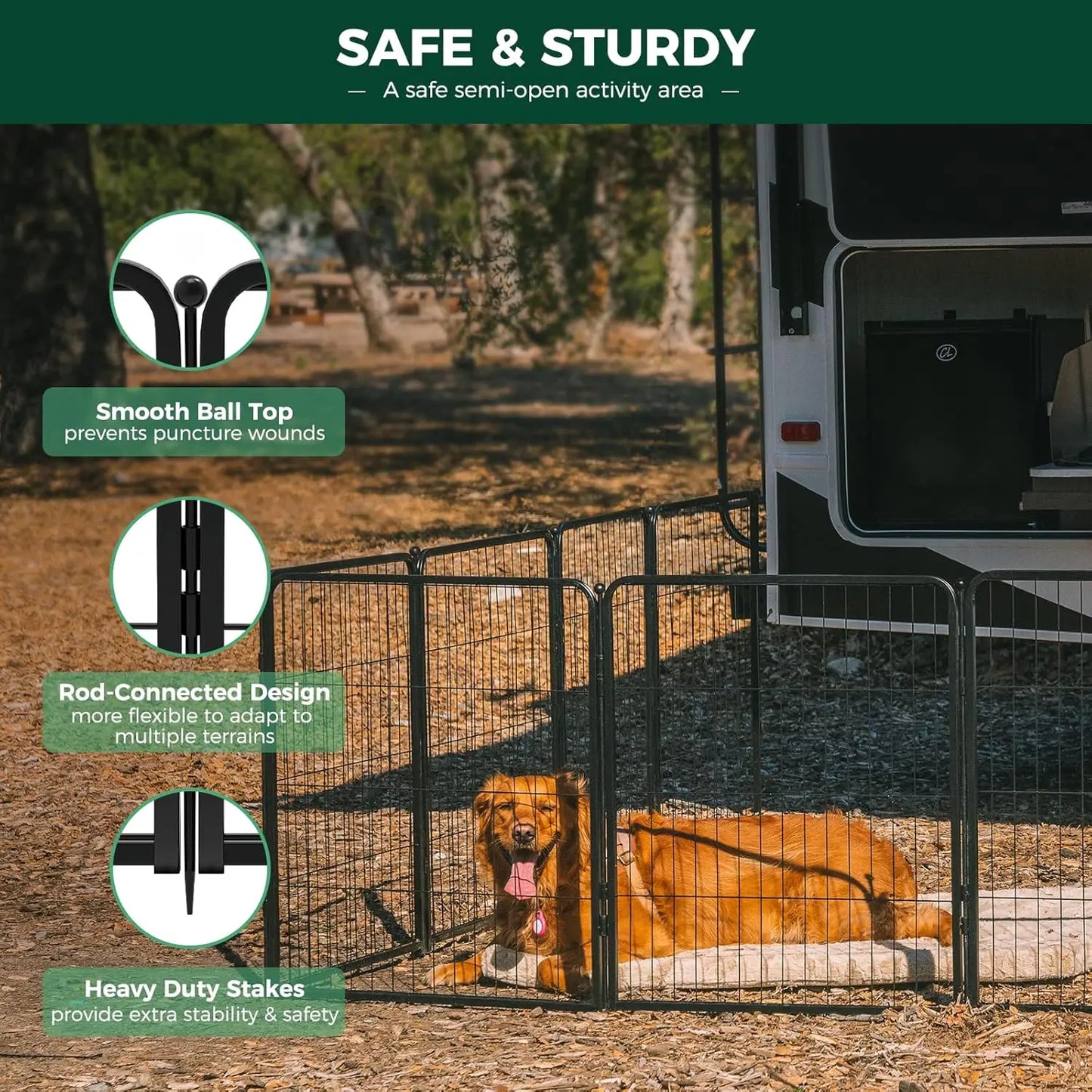 Portable Dog Playpen