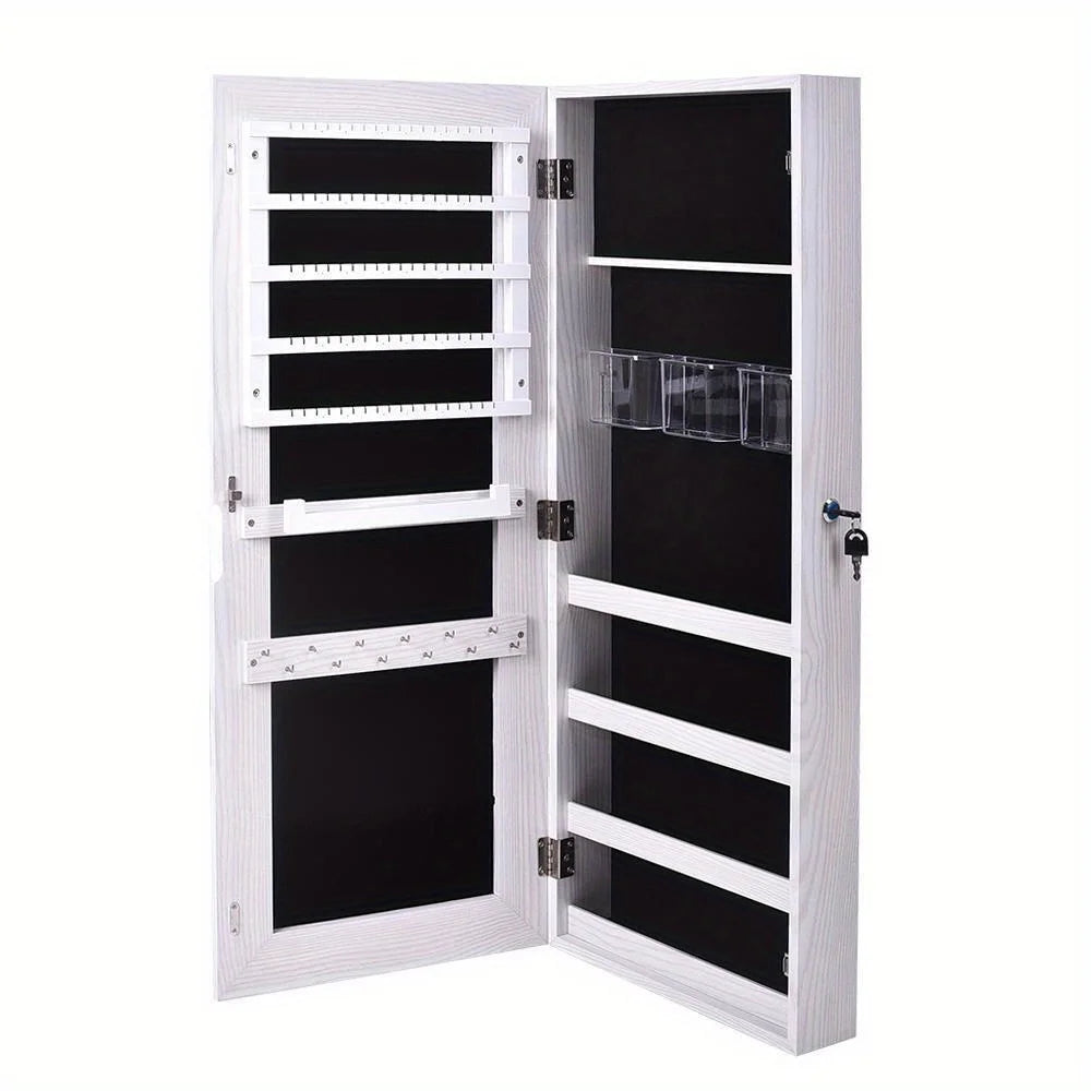 Mirrored Jewelry Cabinet