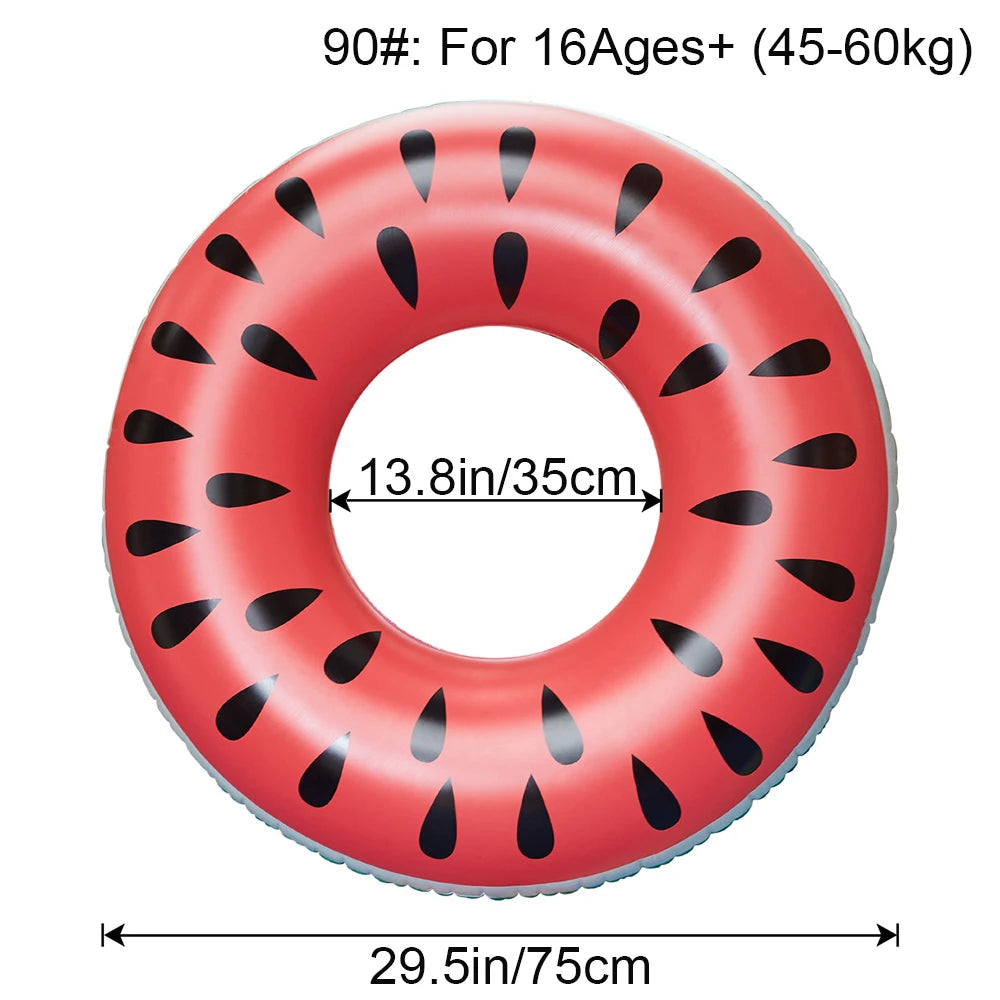 Inflatable Watermelon Pool Floats