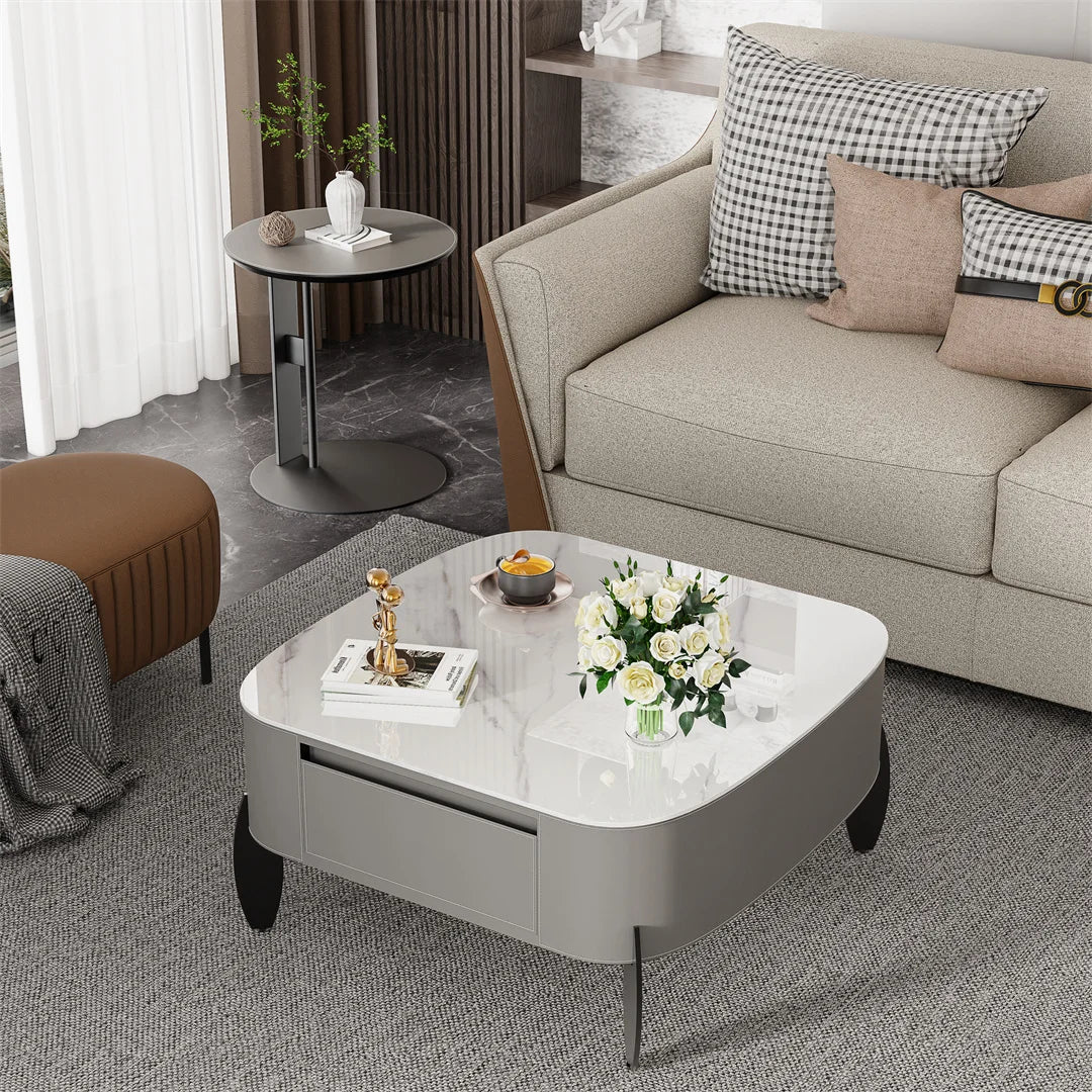 Modern Coffee Table with Drawers