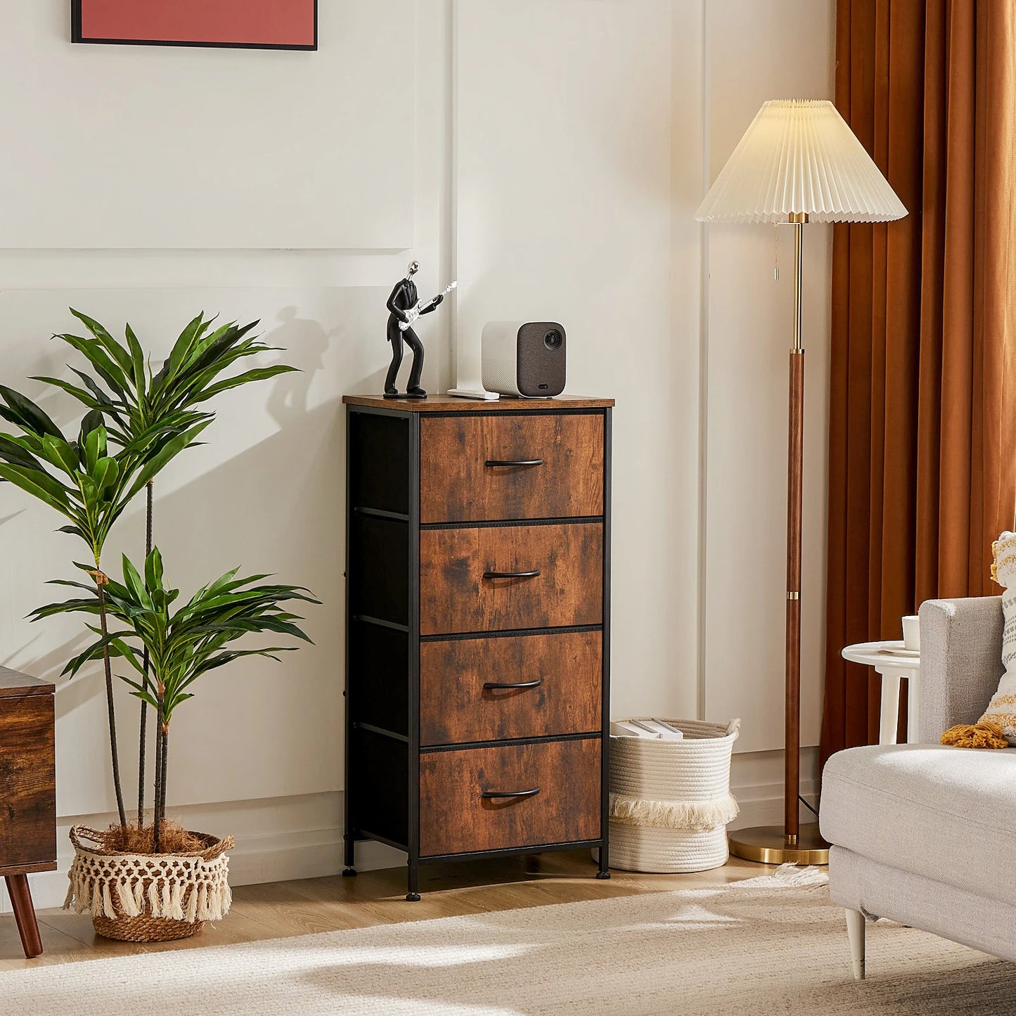4-Drawer Bedroom Dresser