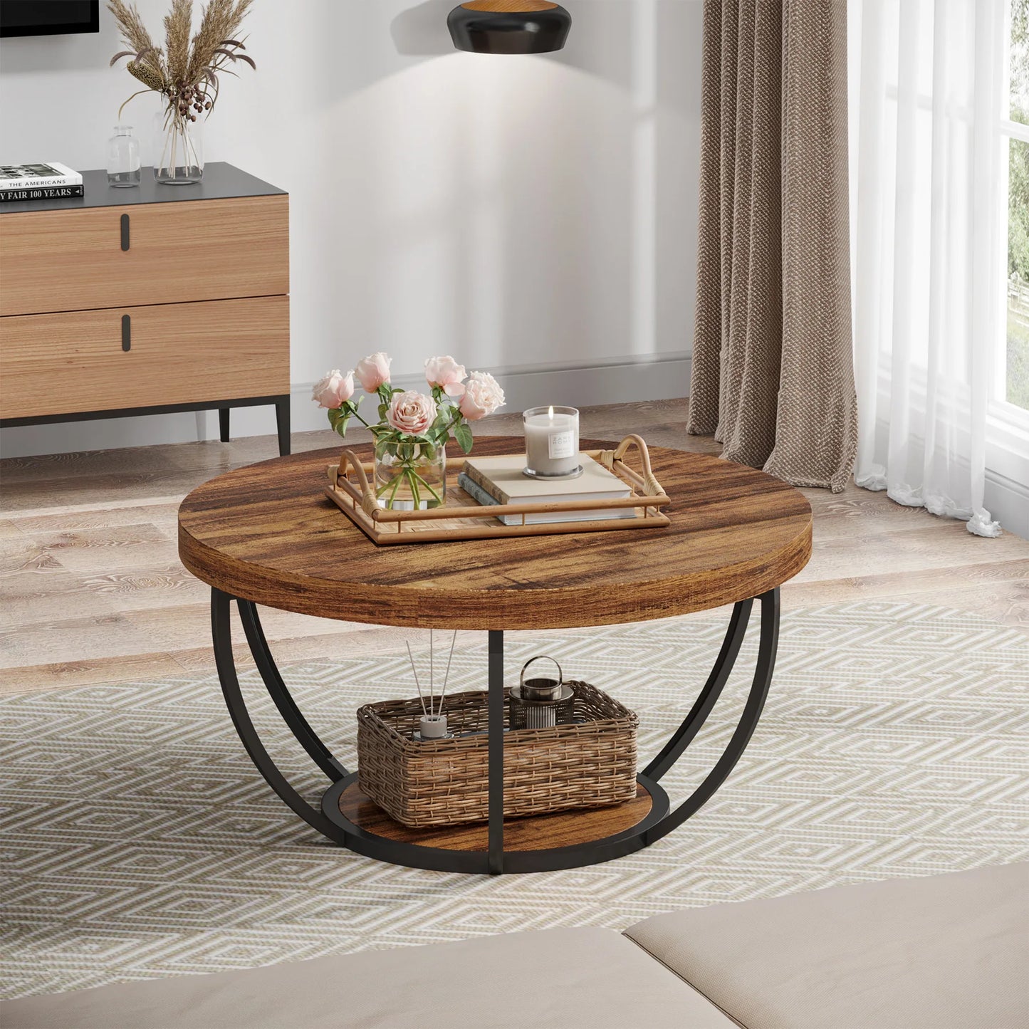 31.7″ Round Coffee Table