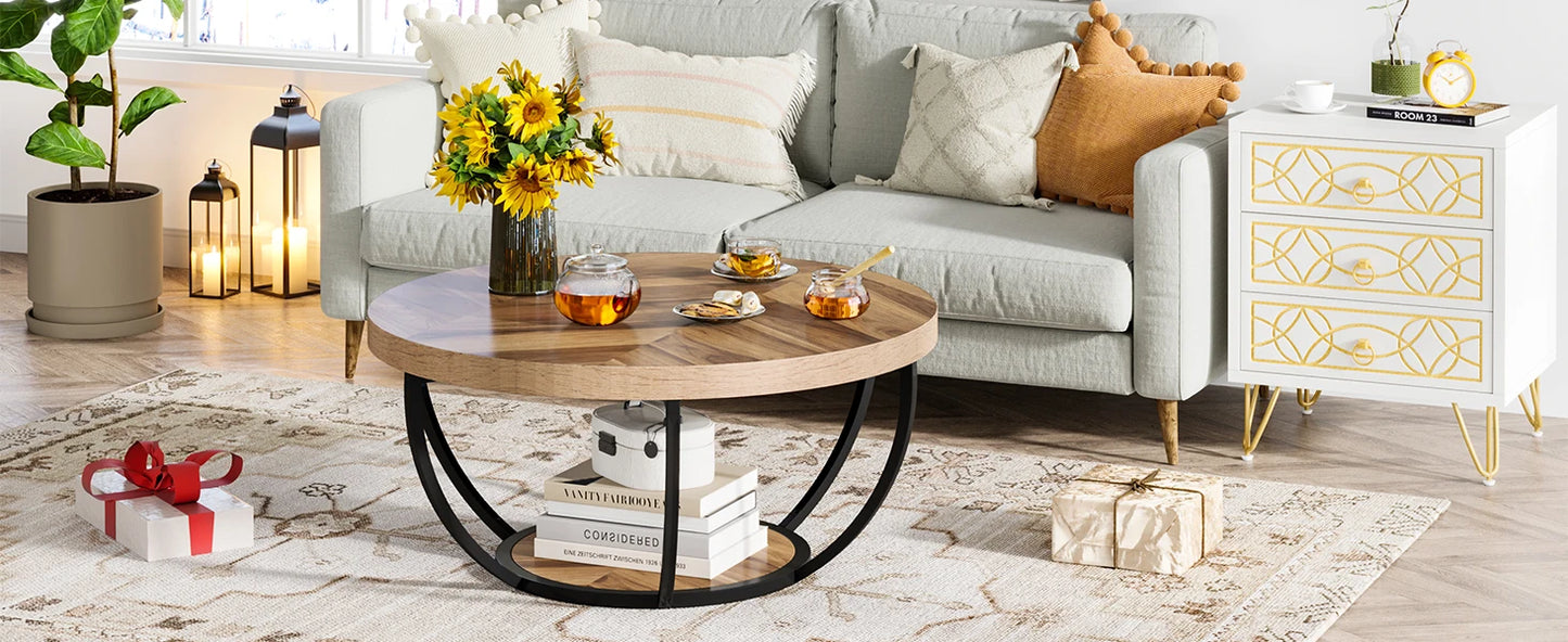 31.7″ Round Coffee Table
