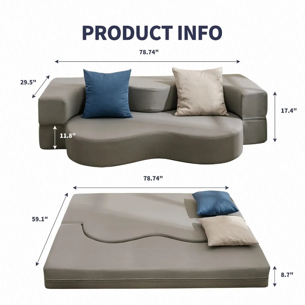 Foldable Futon Sofa Bed