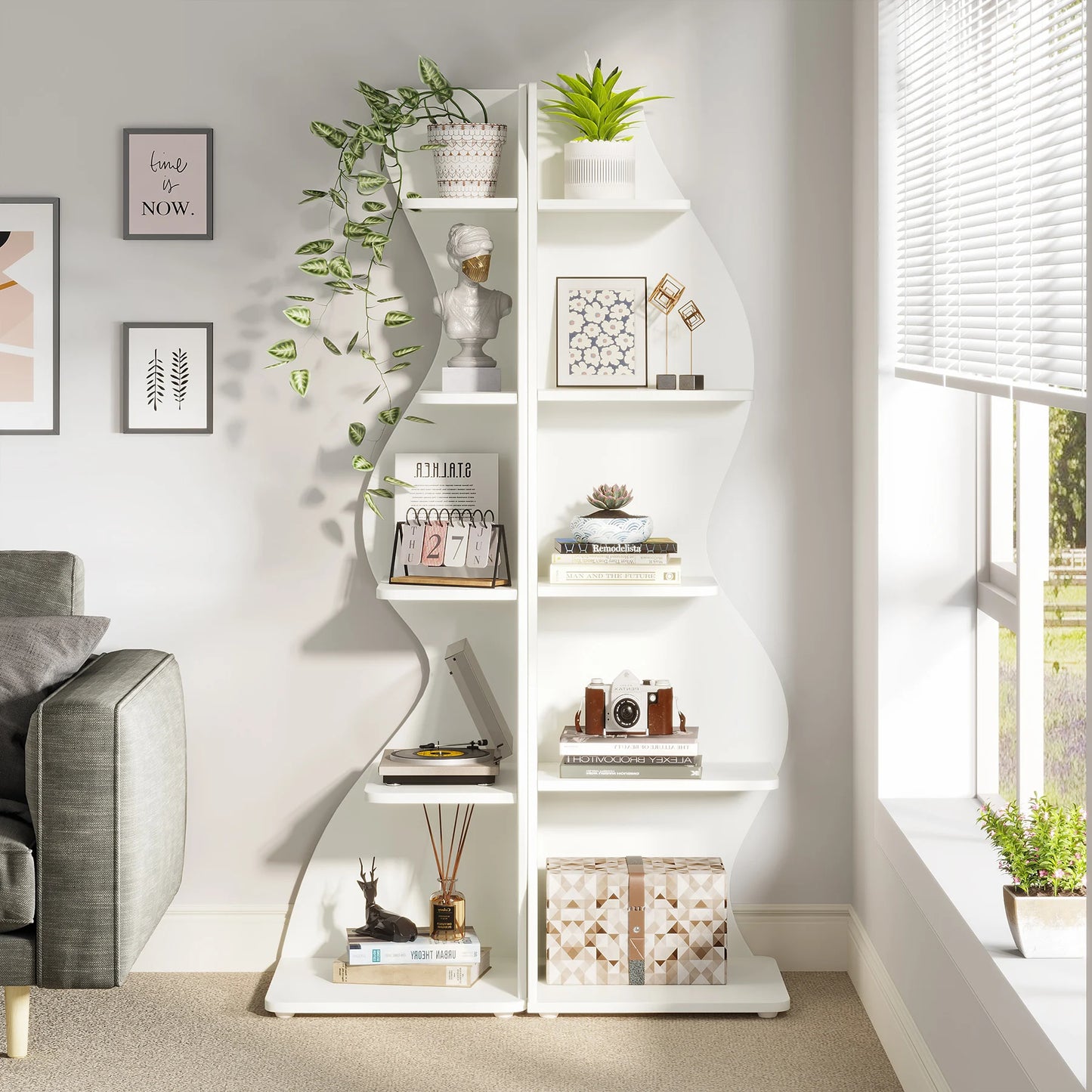 Corner 5‑Tier Shelf