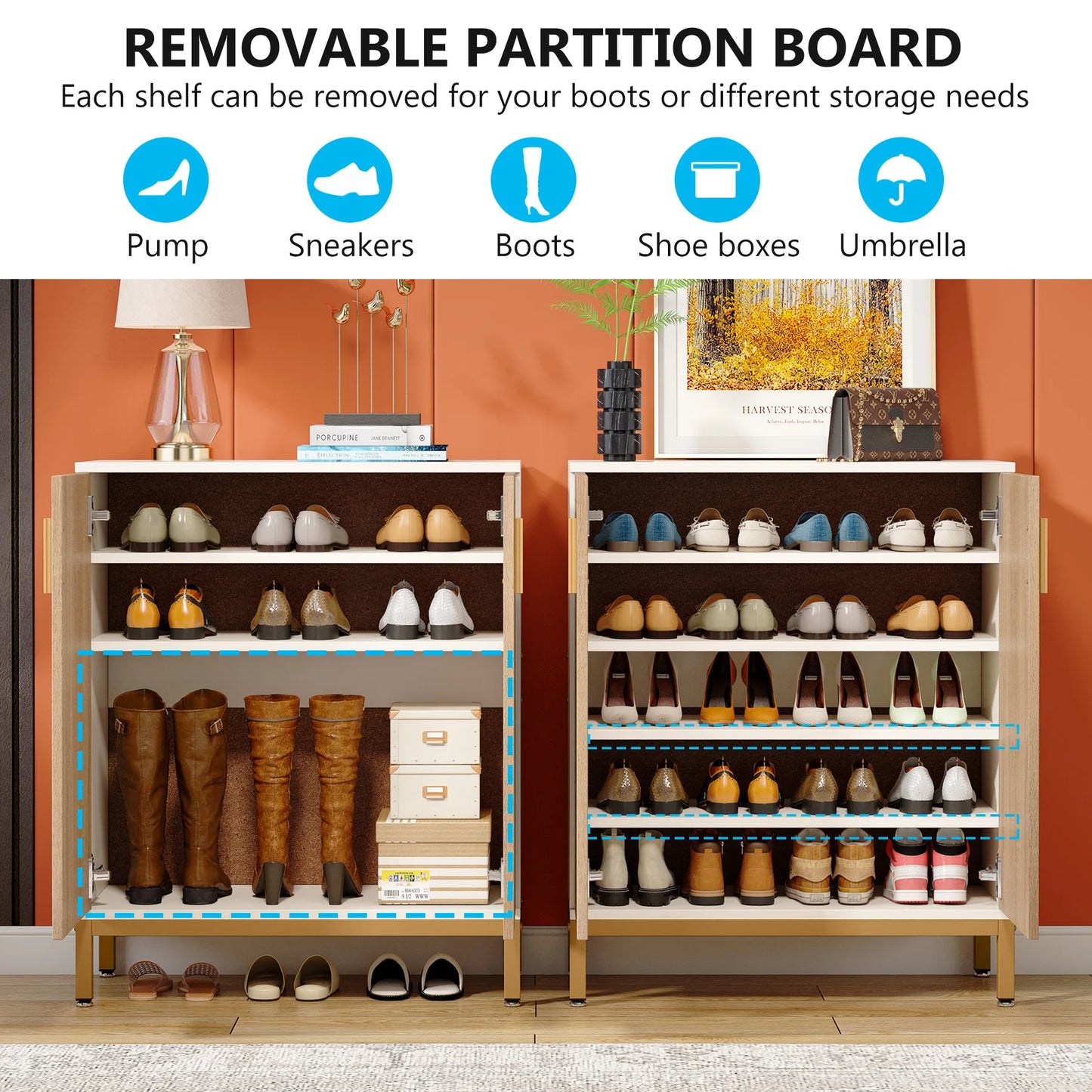 6-Tier Shoe Cabinet