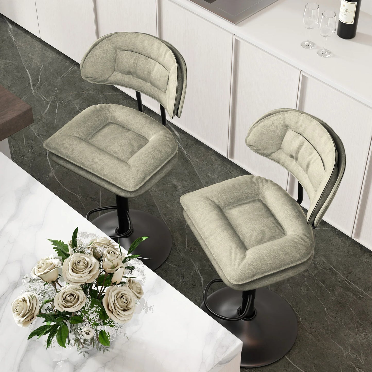 Rotating Dining Chairs
