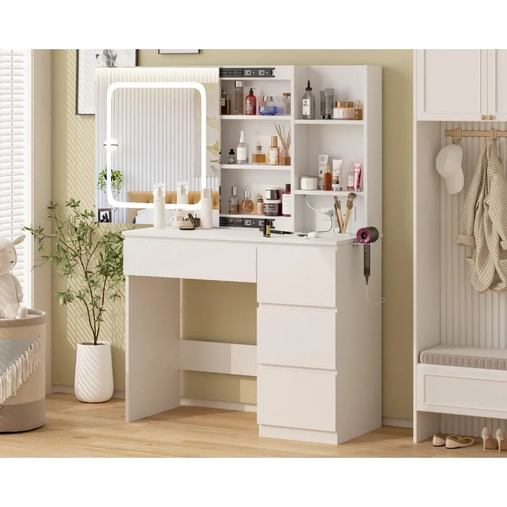 Lighted Vanity Desk