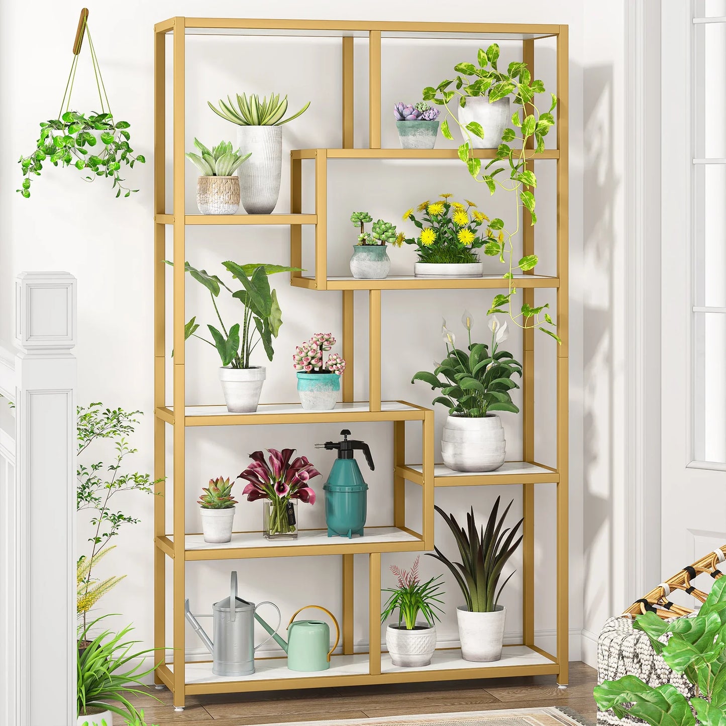 Faux Marble Display Shelf