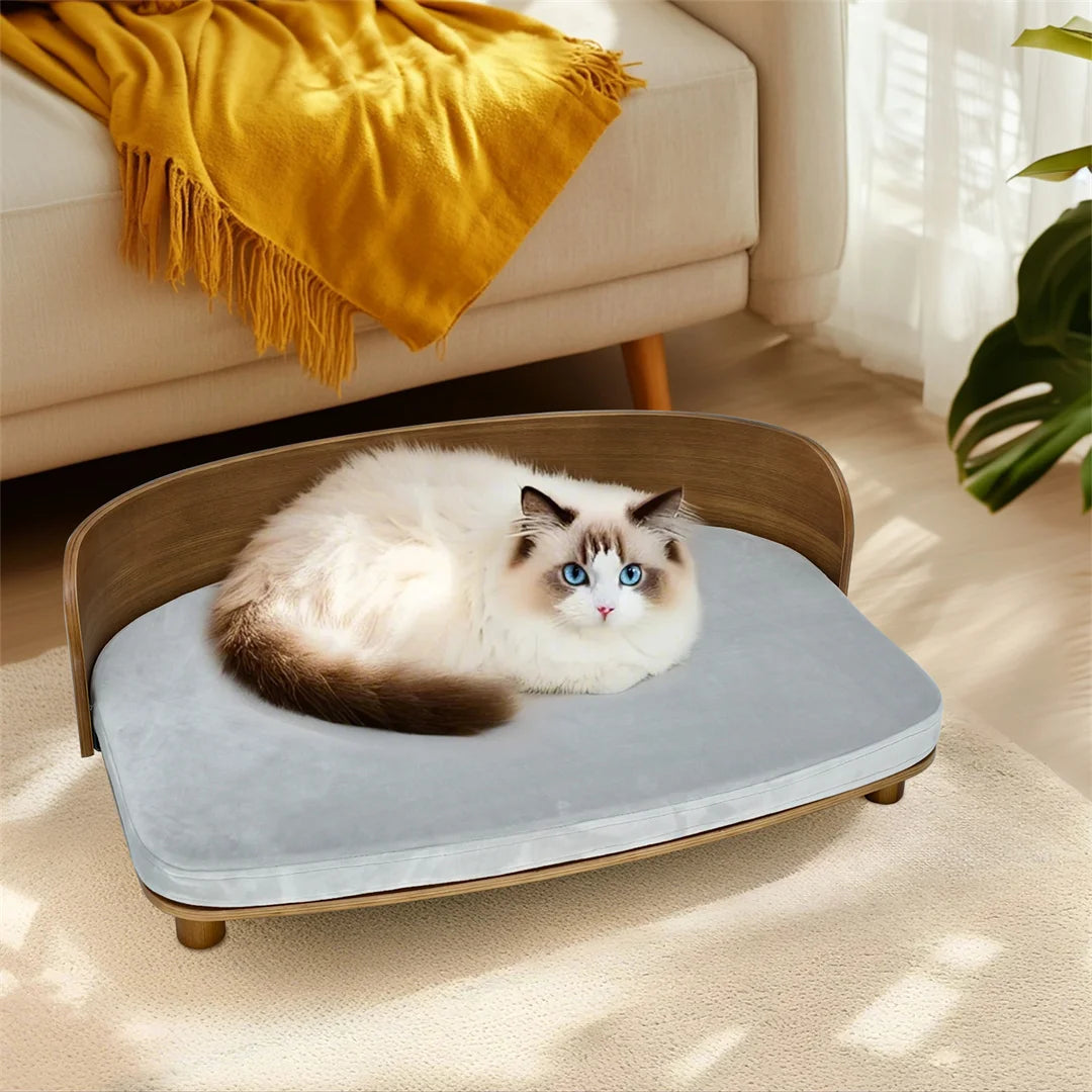 Indoor Wooden Pet Bed