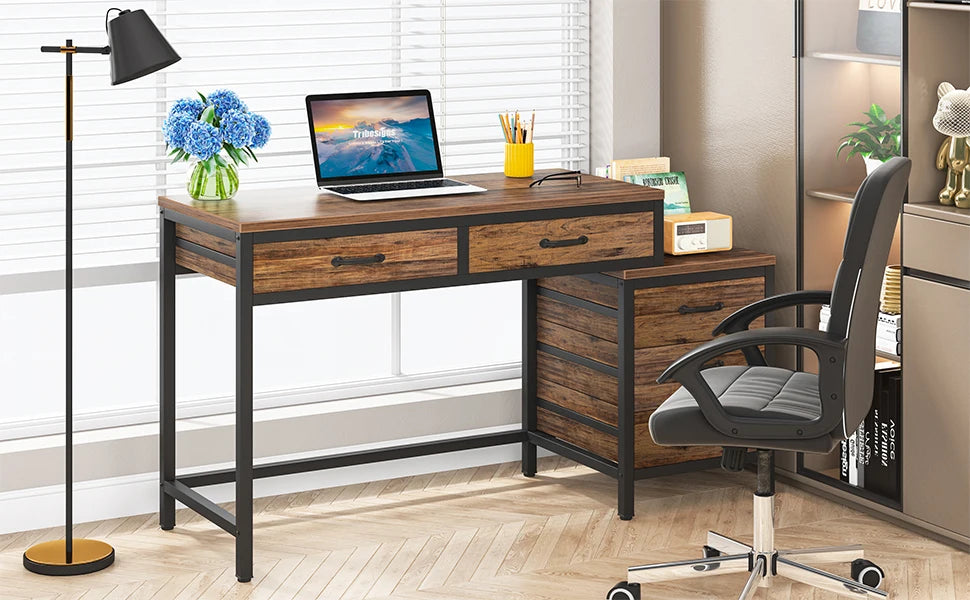 Reversible Drawer Desk