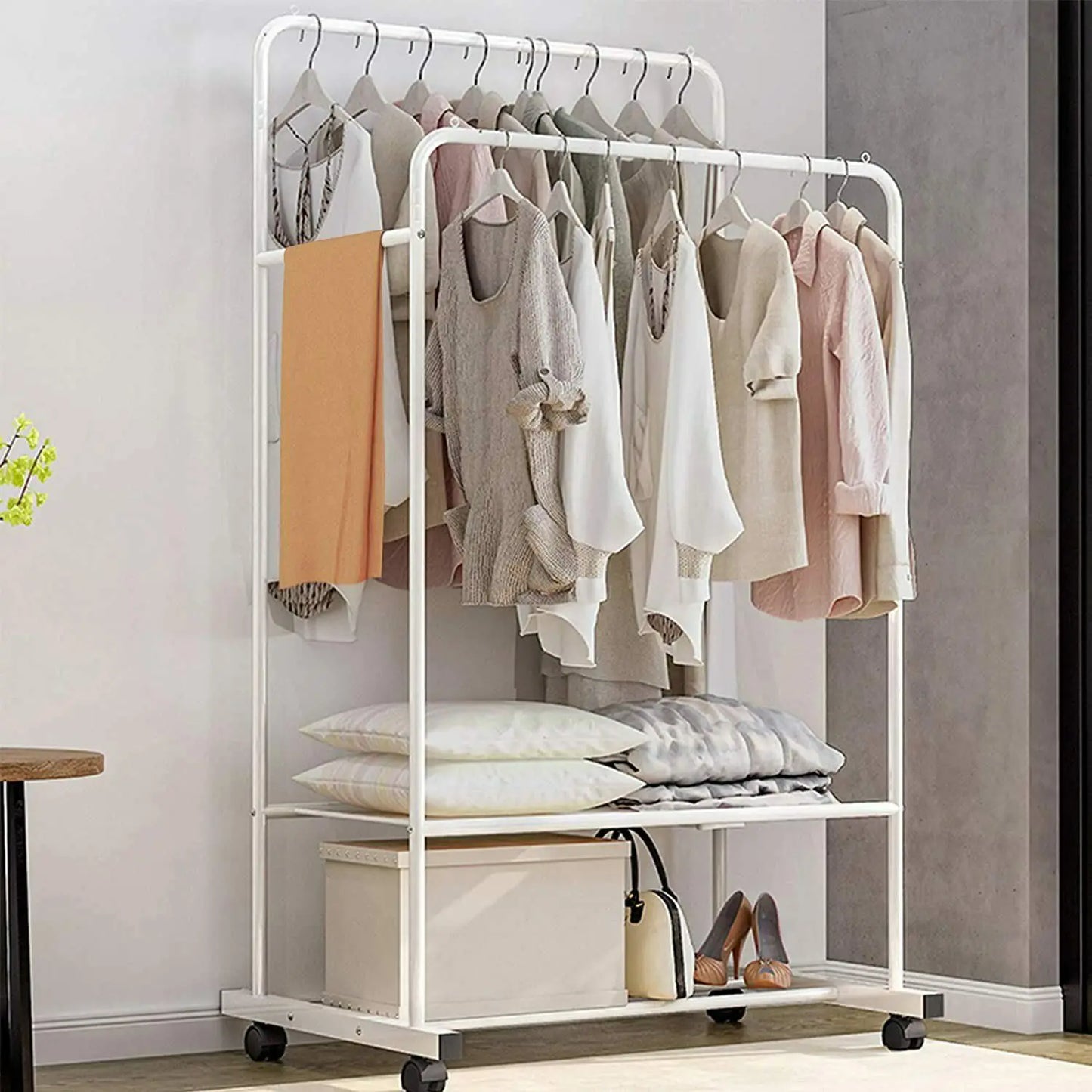 Double Rail Clothes Rack