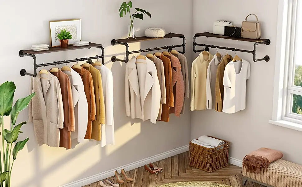 Industrial Wall Pipe Rack