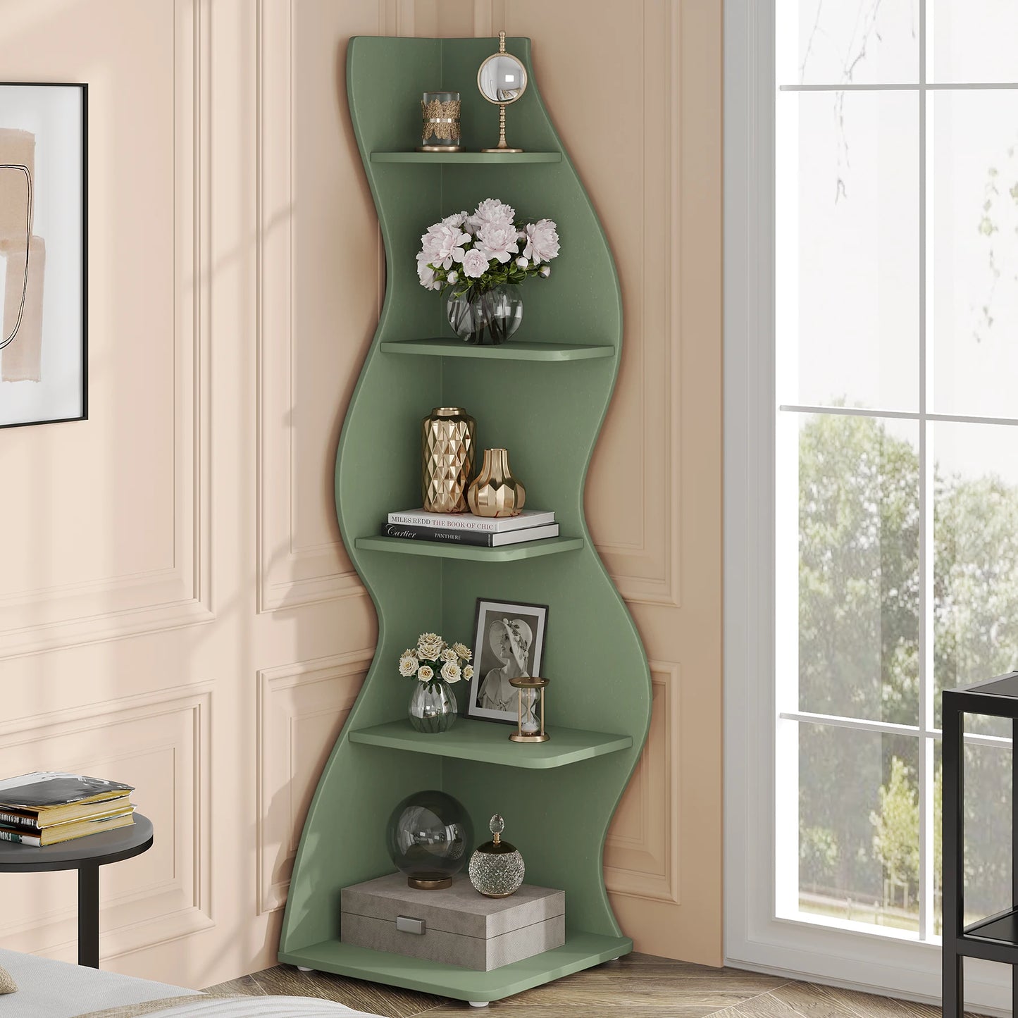 Corner 5‑Tier Shelf