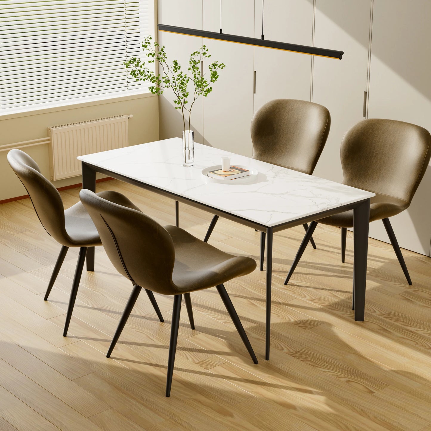 Modern Fabric Dining Chairs