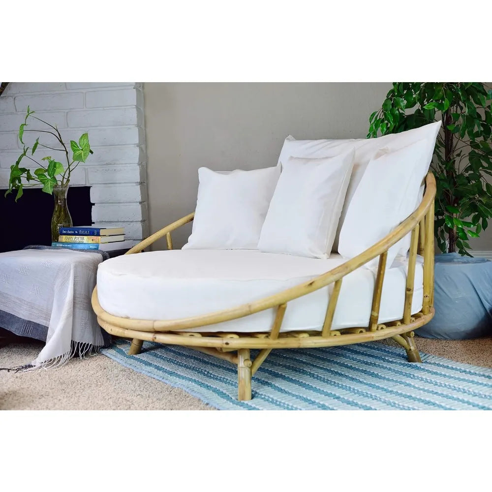 Bamboo Round Daybed