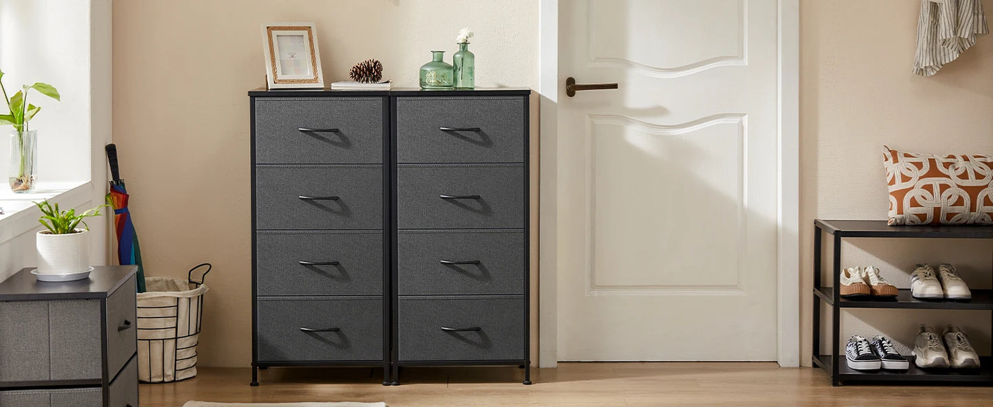 4-Layer Fabric Cabinet