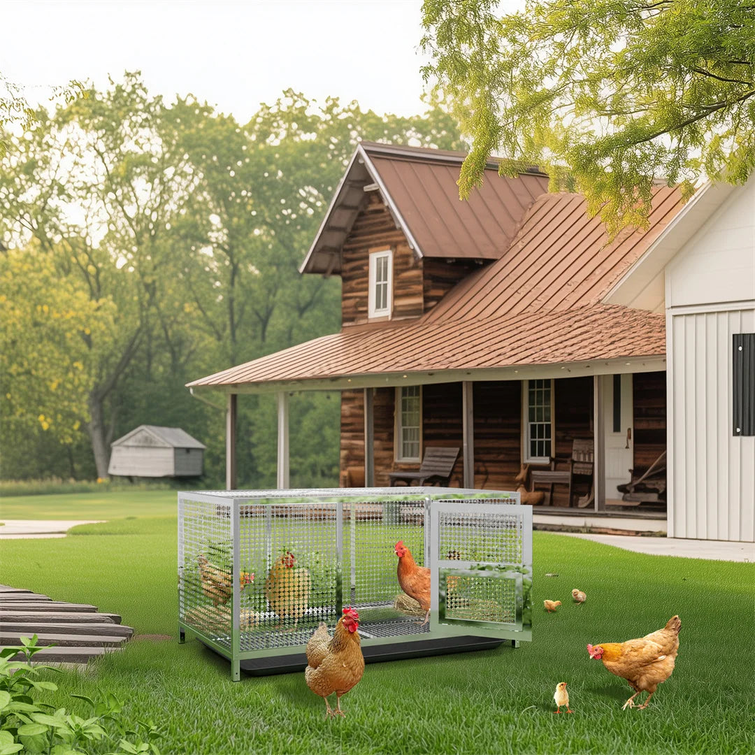 Stainless Steel Chicken Cage