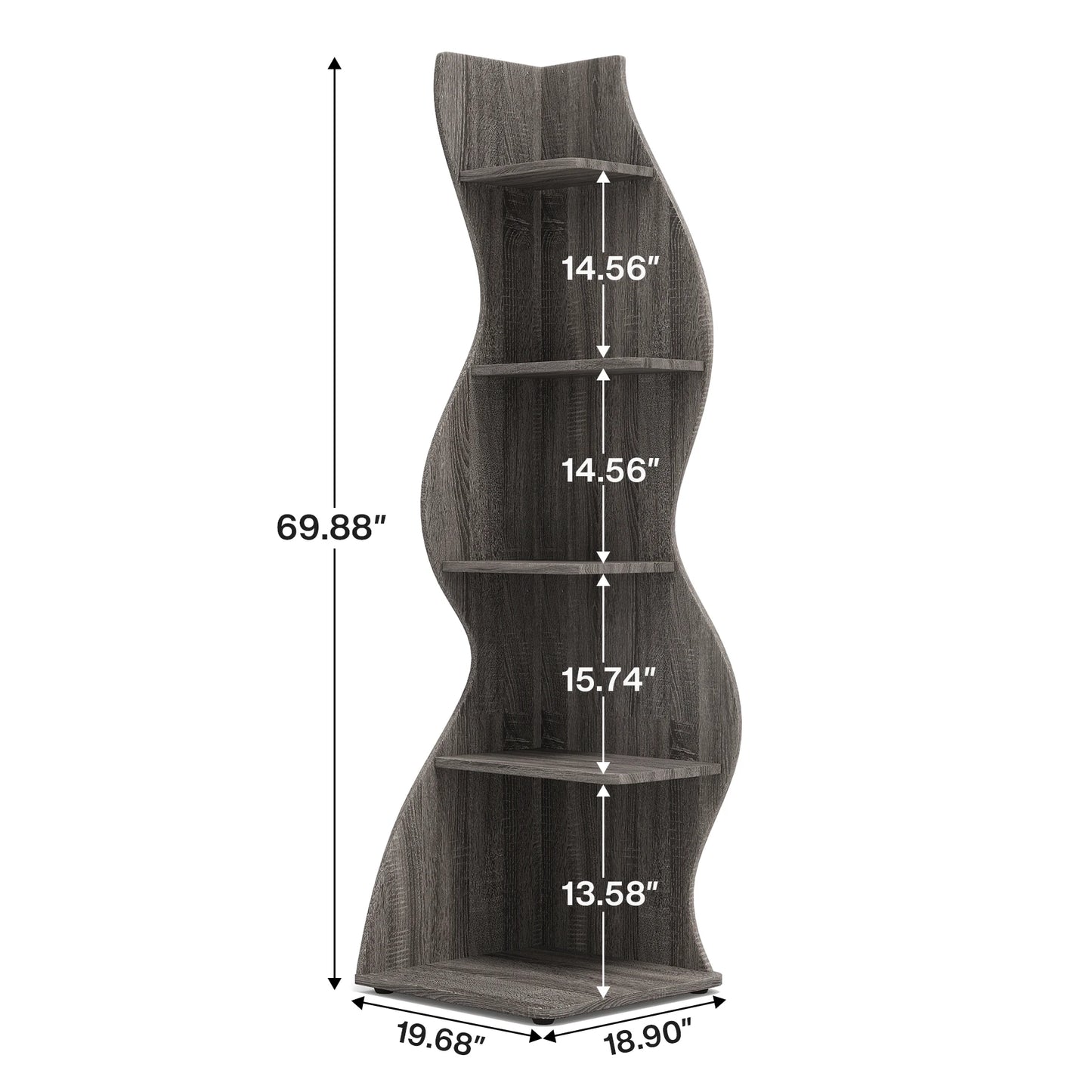 Corner 5‑Tier Shelf