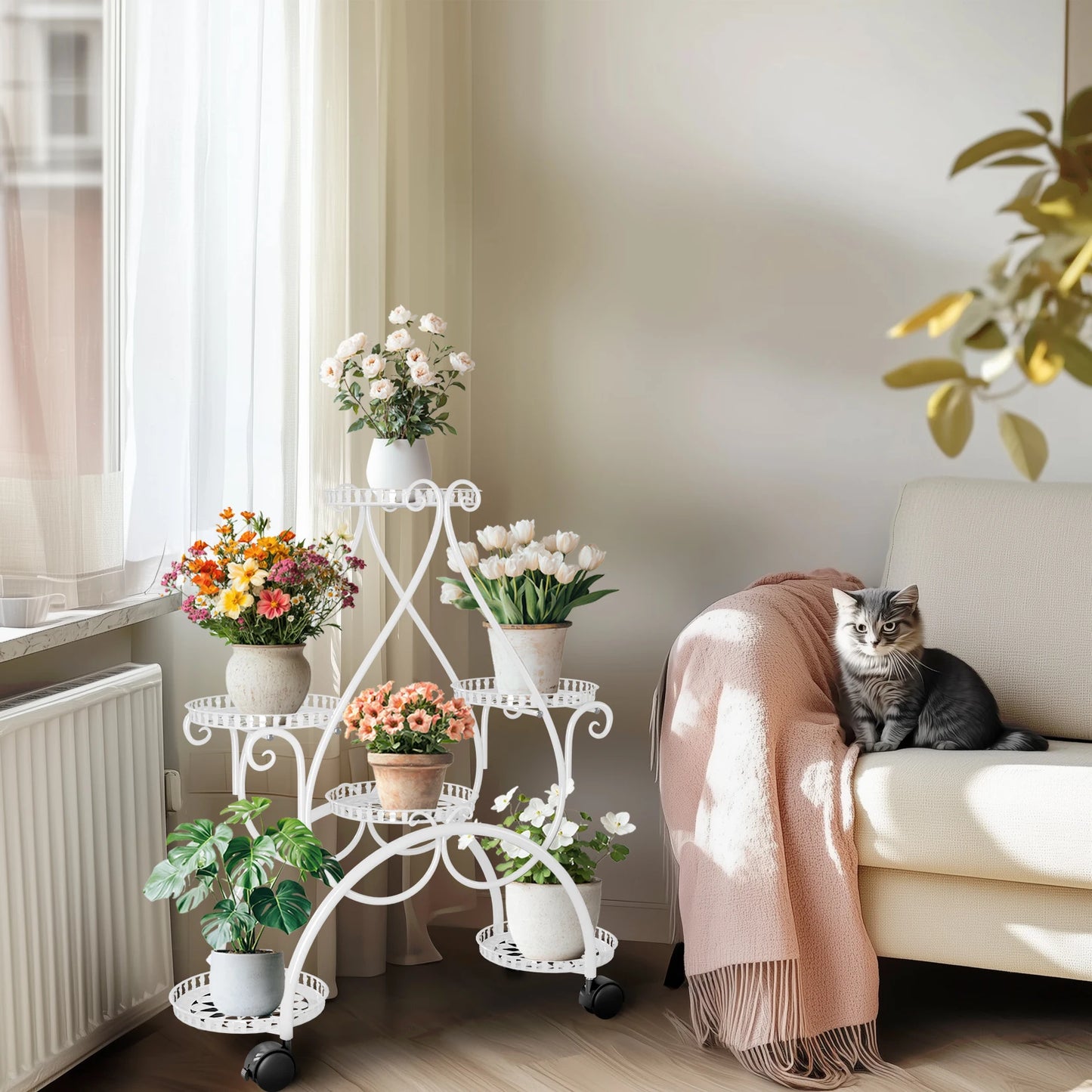 Five-Tier Plant Stand