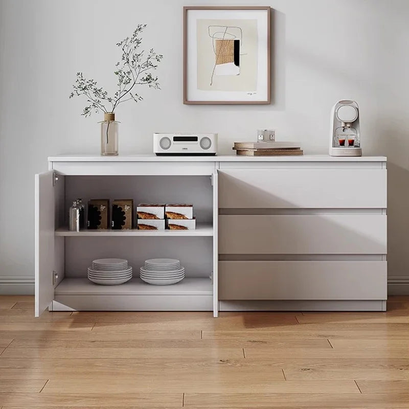 Minimalist Dresser Cabinet – Modern Handles Luxury Storage with Premium Drawers