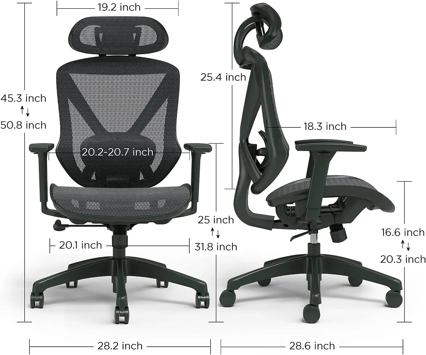 Ergonomic Mesh Task Chair