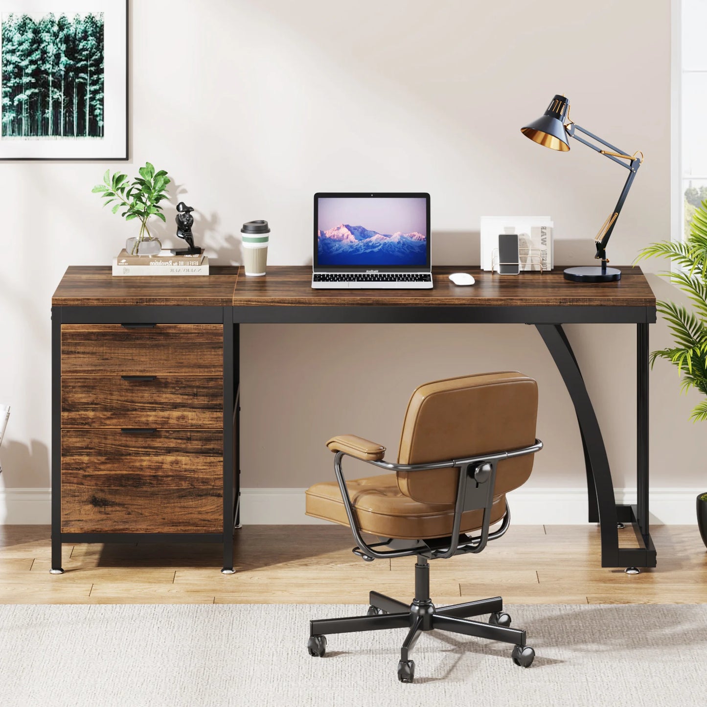 Reversible Drawer Desk